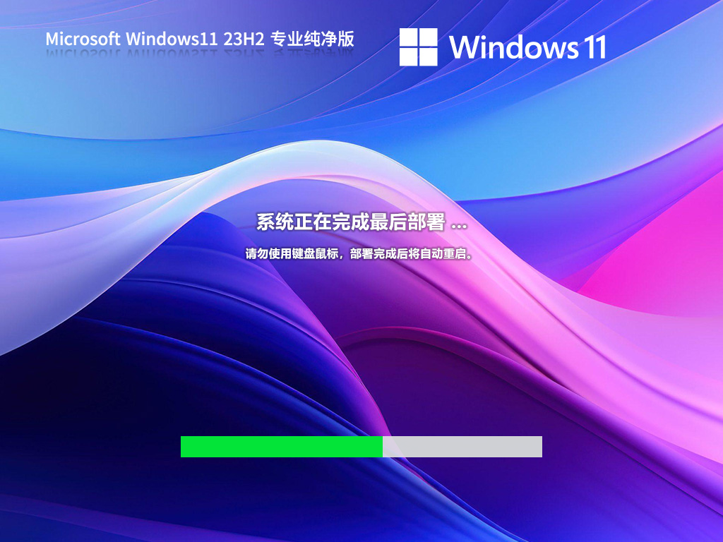 Win11 23H2 64位 专业纯净版