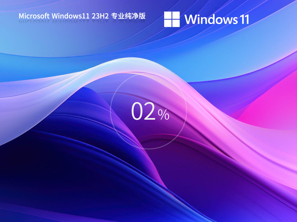 Win11 23H2 64位 专业纯净版